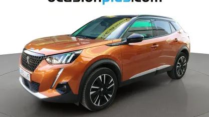 Usado Peugeot 2008 GT-line 131 CV (96 kW) 2020 Naranja SUV