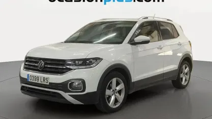 Usado VW T-Cross Sportline 110 CV (80 kW) 2021 Blanco SUV