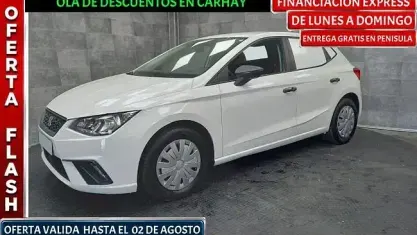 Usado Seat Ibiza Business 90 CV (66 kW) 2021 Blanco Utilitario
