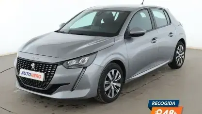 Usado Peugeot 208 Active 101 CV (74 kW) 2020 Gris Utilitario