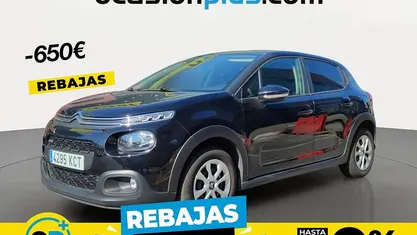 Negro Usado 2017 Citroën C3 Feel Utilitario | 9250 € (Precio justo)