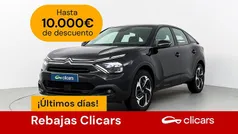 Negro Usado 2023 Citroën C4 PureTech Berlina | 15.990 € (Precio justo)