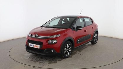 Usado Citroën C3 Feel 82 CV (60 kW) 2018 Rojo Utilitario