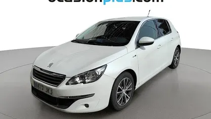 Usado Peugeot 308 Style 110 CV (80 kW) 2015 Blanco Utilitario