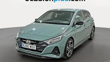 Brugt Hyundai i20 N Line 80 HK (58 kW) 2024 Grøn Hatchback