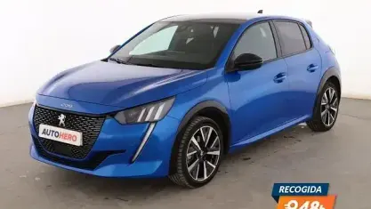 Usado Peugeot 208 GT-line 131 CV (96 kW) 2019 Azul Utilitario