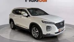 Blanco Usado 2019 Hyundai Santa Fe Style SUV | 23.690 € (Precio justo)