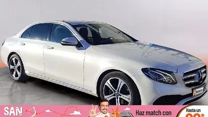 Usado Mercedes E200 150 CV (110 kW) 2018 Blanco Berlina