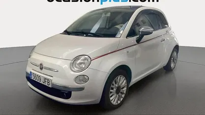 Blanco Usado 2015 Fiat 500 Lounge Utilitario | 6900 € (Buen precio)