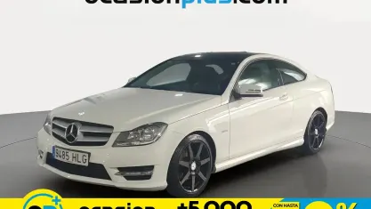 Usado Mercedes C180 Edition 156 CV (114 kW) 2012 Blanco Coupe