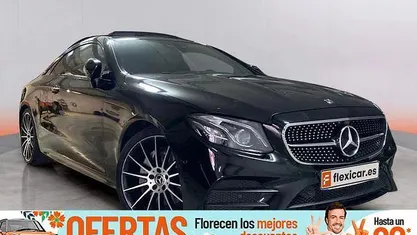 Usado Mercedes E220 194 CV (142 kW) 2017 Negro Coupe
