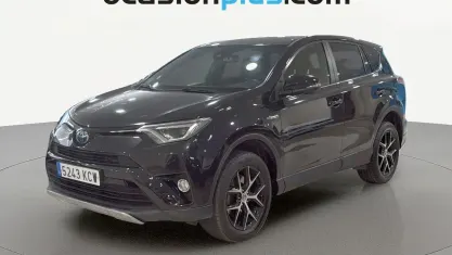 Käytetty Toyota RAV4 Hybrid 197 HP (144 kW) 2017 Musta Katumaasturi