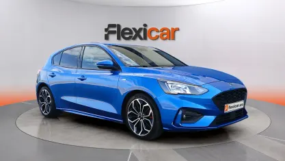 Usado Ford Focus ST-Line 125 CV (91 kW) 2020 Azul Berlina