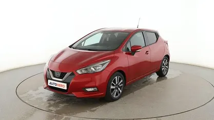 Rojo Usado 2018 Nissan Micra Acenta Berlina | 11.499 € (Precio justo)
