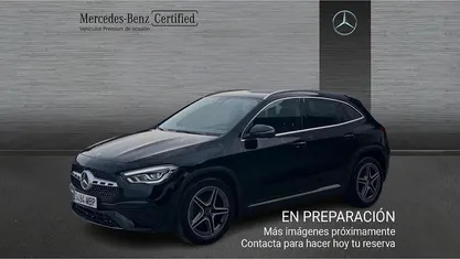 Usado Mercedes GLA200 AMG line 150 CV (110 kW) 2022 Negro noche (sólido) SUV