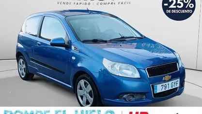 Usado Chevrolet Aveo LS 101 CV (74 kW) 2010 Azul Utilitario