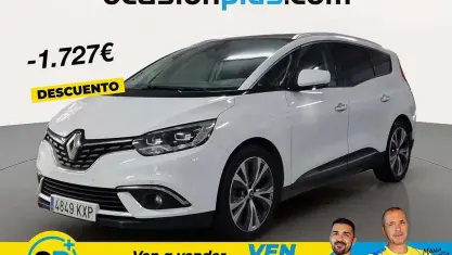 Usado Renault Grand Scénic IV Zen 140 CV (102 kW) 2019 Blanco Monovolumen