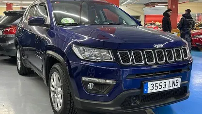 Usado Jeep Compass Longitude 131 CV (96 kW) 2021 Azul SUV