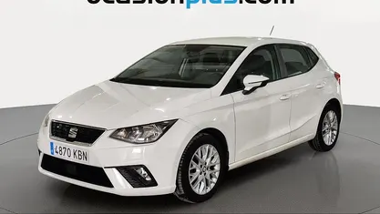 Usado Seat Ibiza Style 95 CV (69 kW) 2017 Blanco Utilitario