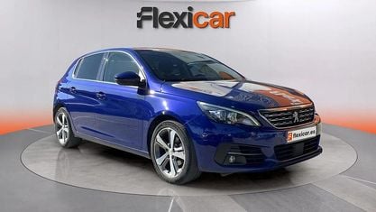 Usado Peugeot 308 Allure 131 CV (96 kW) 2020 Azul Utilitario