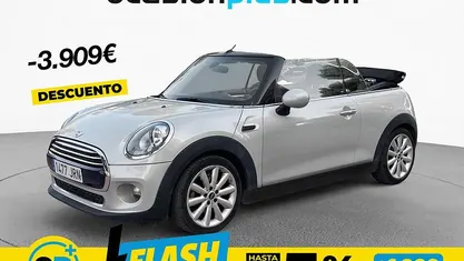 Usado Mini Cooper D Cabriolet 116 CV (85 kW) 2016 Gris Descapotable