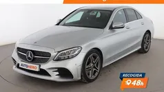 Gris Usado 2019 Mercedes C220 AMG line Berlina | 28.299 € (Precio justo)