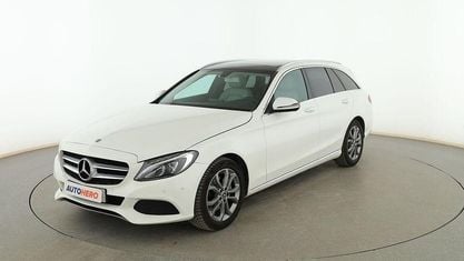 Usado Mercedes C220 Avantgarde 170 CV (125 kW) 2017 Blanco Familiar