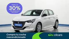 Blanco Usado 2022 Peugeot 208 Active Utilitario | 14.990 € (Precio justo)