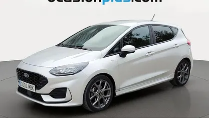 Usado Ford Fiesta ST-Line 125 CV (91 kW) 2022 Gris plata Utilitario