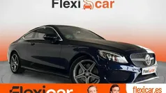 Azul Usado 2016 Mercedes C220 Coupe | 25.790 € (Precio justo)