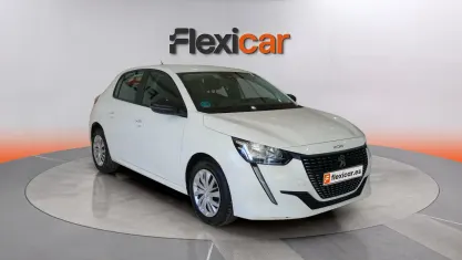 Usado Peugeot 208 Active 101 CV (74 kW) 2022 Blanco Utilitario