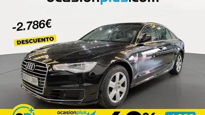 Usado Audi A6 Advanced 150 CV (110 kW) 2016 Negro Berlina