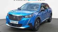 Azul Usado 2021 Peugeot 2008 Allure SUV | 17.900 € (Precio justo)
