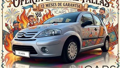 Usado Citroën C3 75 CV (55 kW) 2006 Gris Berlina