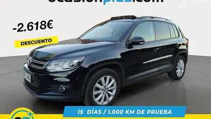 Usado VW Tiguan 110 CV (80 kW) 2016 Negro SUV
