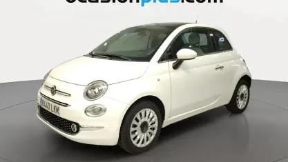 Używany Fiat 500 Lounge 69 KM (50 kW) 2020 Biały Hatchback