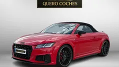 Rojo Usado 2021 Audi TT Roadster S-Line Descapotable | 46.490 €