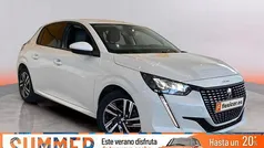 Blanco Usado 2021 Peugeot 208 Allure Utilitario | 12.890 € (Precio justo)