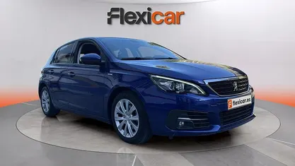 Usado Peugeot 308 Access 110 CV (80 kW) 2020 Azul Utilitario