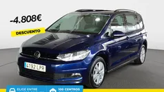 Azul Usado 2021 VW Touran Business Monovolumen | 26.600 € (Precio justo)