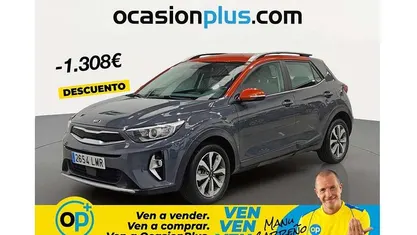 Käytetty Kia Stonic 84 HP (61 kW) 2021 Harmaa Katumaasturi