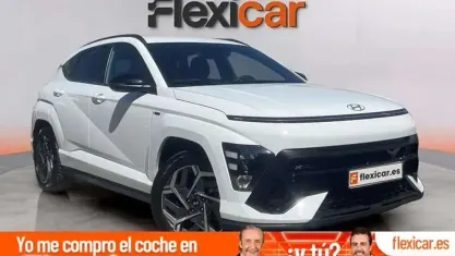 Usado Hyundai Kona N Line 141 CV (103 kW) 2024 Blanco SUV