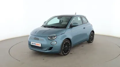 Usado Fiat 500e La Prima 86 kW (118 CV) 2021 Azul Berlina