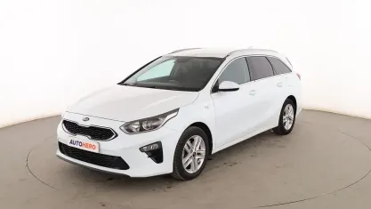 Usado Kia Ceed 140 CV (102 kW) 2019 Blanco Utilitario