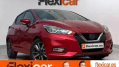 Rojo Usado 2018 Nissan Micra Acenta Utilitario | 10.990 € (Precio justo)