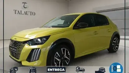 Usado Peugeot e-208 GT 114 kW (155 CV) 2024 Amarillo Utilitario