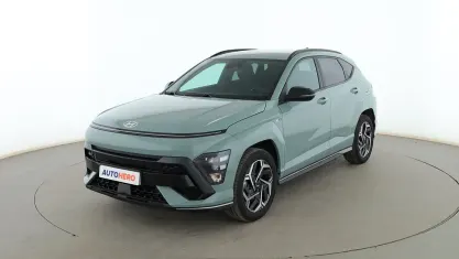 Usado Hyundai Kona N Line 141 CV (103 kW) 2025 Verde SUV