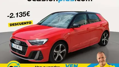 Usado Audi A1 Sportback S-Line 95 CV (69 kW) 2022 Rojo Utilitario