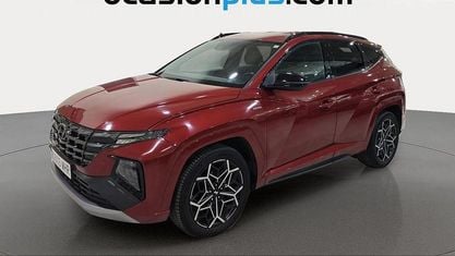 Usado Hyundai Tucson N Line 150 CV (110 kW) 2023 Rojo SUV