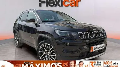 Käytetty Jeep Compass Limited 131 HP (96 kW) 2021 Musta Katumaasturi